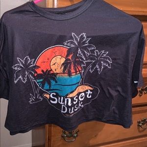 crop Tee from shein worn once .